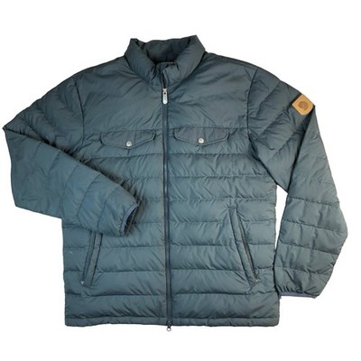 Fjallraven Greenland Down Liner Jacket Mens XL Blue Full Zip Puffer