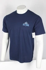 Huk Fishing Men's Diamond Flats Tee Short Sleeve Shirt Naval Academy