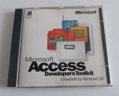 Retro Microsoft Access Developers Toolkit 7.0_Key_Deutsch_Von 1995_CDROM