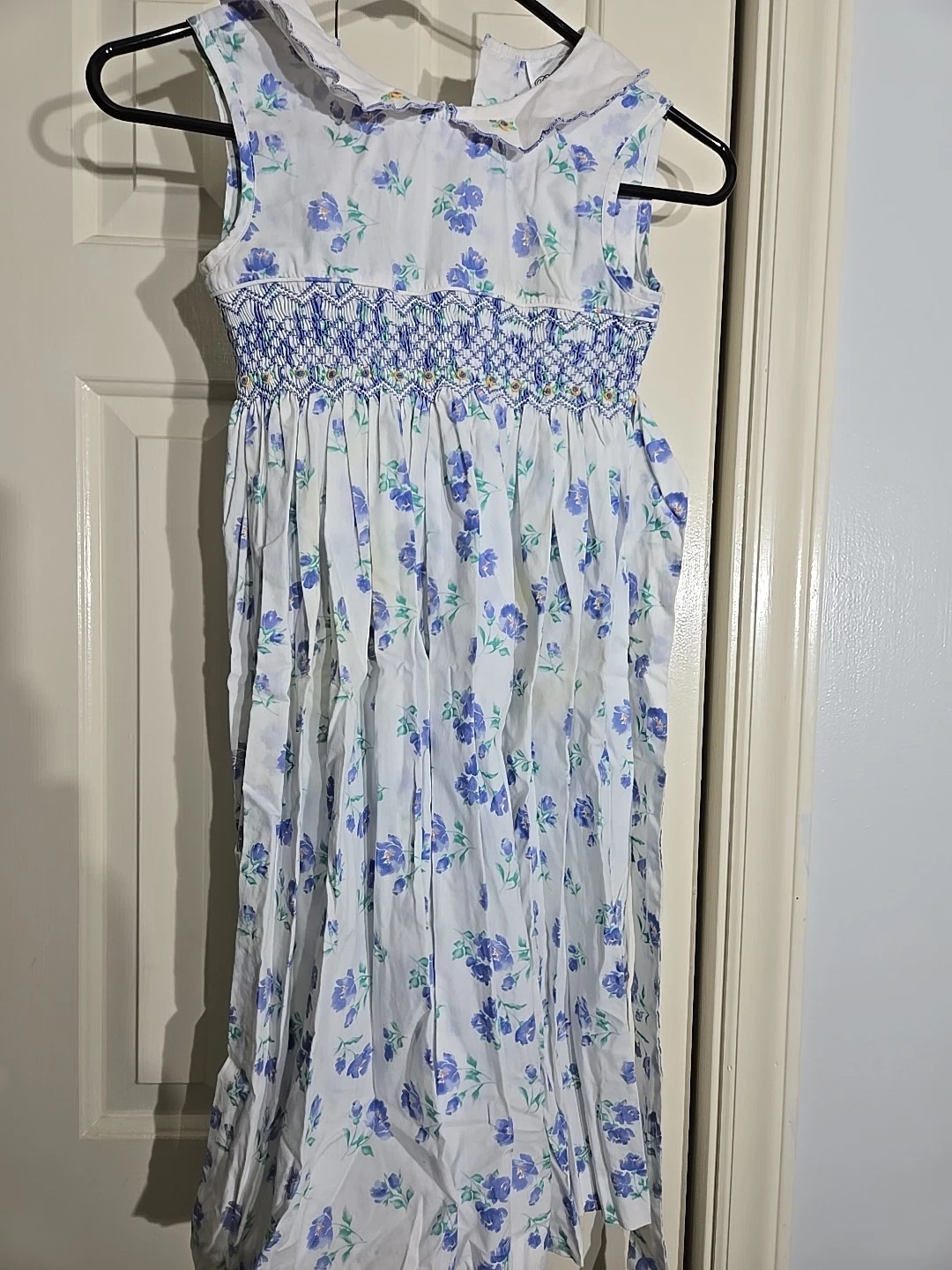 Rare Editions Girls Blue/White Embroidered Bust/Waist Dress Size 7
Opens in a new window or tab
