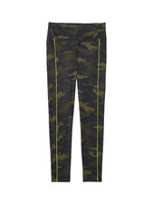 Victoria's Secret Pink Active Ultimate V High Waist 7/8 Legging Color Camo Green