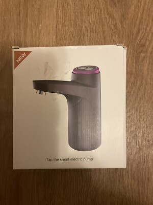 Electric Water Bottle Pump with Base USB Water Dispenser Portable Automatic7558
