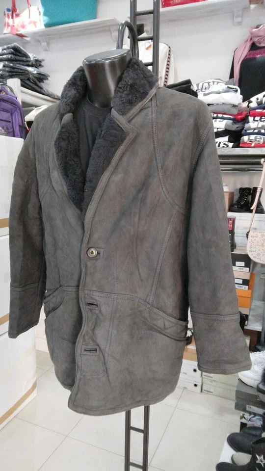 Shearling Via Veneto мужчин черный в натуральной коже размер 48 MON 833 LZ - Изображение 4 из 4