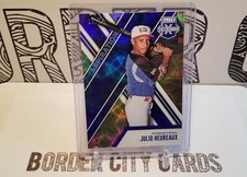 Julio Heureaux 2017 Elite Extra 🔥 Aspirations Blue #d /75 🔥 International