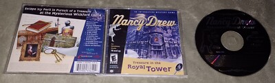 Nancy Drew Treasure in the Royal Tower PC/Computer Software 2001 Mystery #4 OOP
