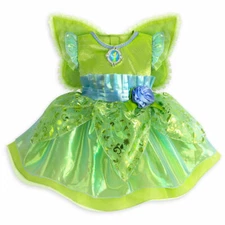 NWT Disney Store Tinker Bell Deluxe Costume Baby Girl 3 6 12 18 24 M