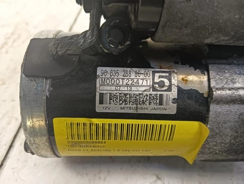 966352888000 Motor Arranque para CITROEN C4 BERLINA * 99664 - Imagen 6 de 10