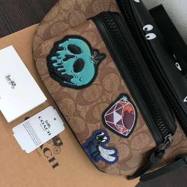 Coach snow white fanny clearance pack