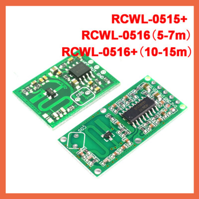 Microwave Radar Sensor RCWL-0515 0516 Switch Module Human Induction for PI