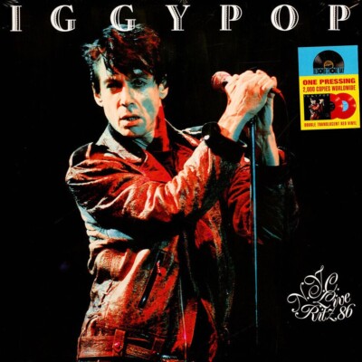 Iggy Pop - Live At The Ritz, Nyc 1986, 2 x  Red Vinyl Edition (UK - Original)