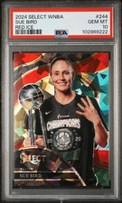 2024 Panini Select WNBA - Courtside #244 Sue Bird Red Ice PSA 10