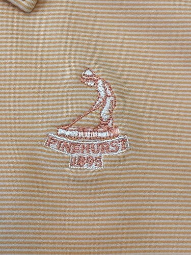 Pinehurst MEMBERS x Peter Millar Summer Comfort Boys Large Putter Boy Golf Polo - Picture 3 of 6