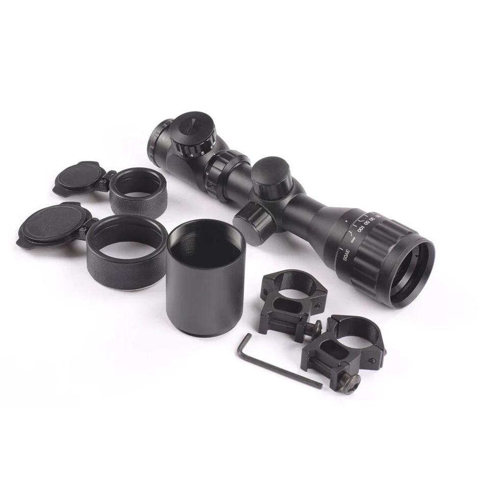 New Tactical 2-6x32AOE Red/Green Illuminated Reticle Sight HD Riflescope - Image 4 of 4