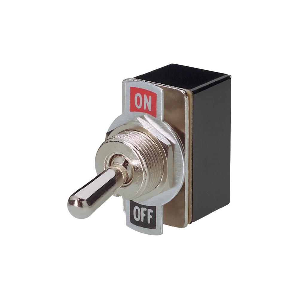 CHROM KIPPSCHALTER 12V ON/OFF KILL SWITCH EIN/AUS/EIN-SCHALTER