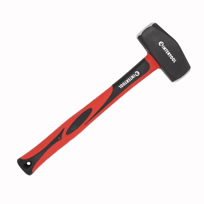 INTERTOOL 3 lbs Club Hammer, 12'' Short Handle Sledge HT08-0246