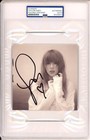 TAYLOR SWIFT Signed Autographed PERFECT UNIQUE HEART TTPD CD Photo PSA DNA COA