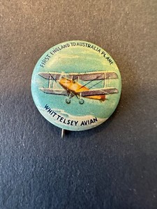 Yank Junior Clothing Airplane pin Whitttelsey Avian