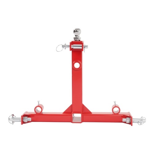 3 Punkt Heuballen Speer Anhängerkupplung Aufnahme mit Schwanenhalskugel für Kat 1 Traktor - Bild 37 von 48