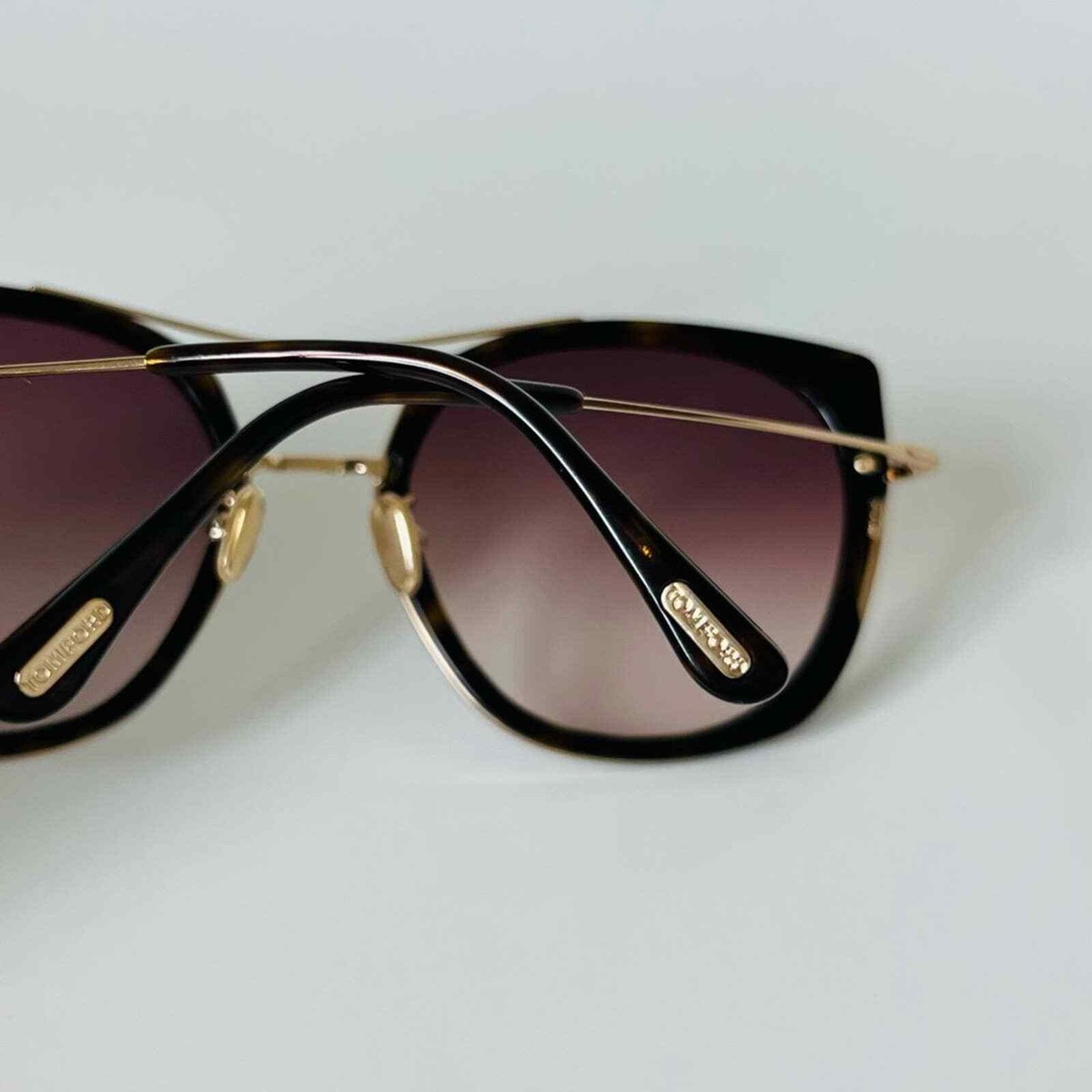 Tom Ford sunglasses Joey TF760-F 52F 58/20/140 Havana Square  display picture 3