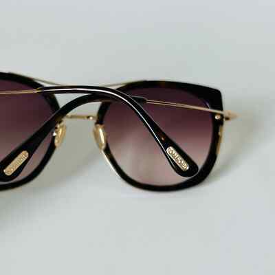 Tom Ford sunglasses Joey TF760-F 52F 58/20/140 Havana Square  display picture 3