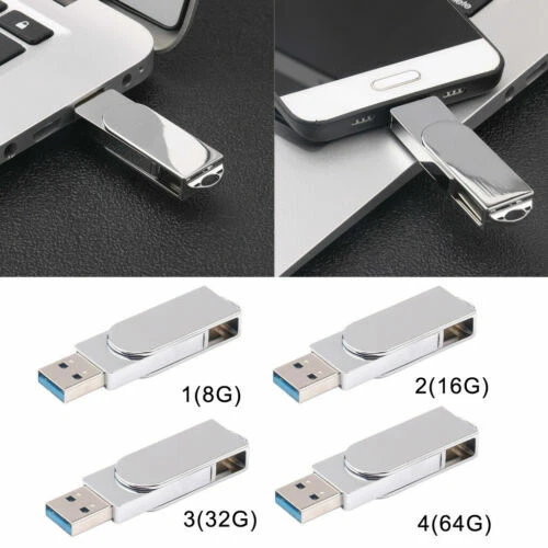 Lecteurs flash USB sans marque USB 3.0, 64 Go