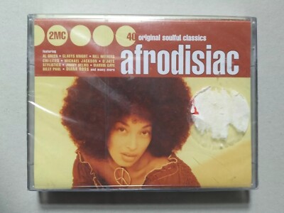 Afrodisiac - 40 Original Soulful Classics original 1999 UK Cassette Tape X2 New
