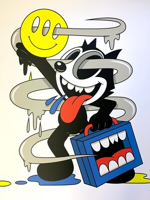 KAWS 「Untitled (Felix the Cat)」p KAWS - Untitled (Felix the Cat) (2020) - Screenprint – LYNART STORE