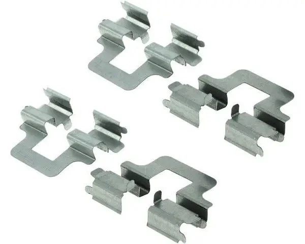 💎2011-2014 Audi TT Semi Metallic Rear Brake Pads With Hardware 104.11080 - Image 2 of 4