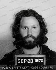 8x10 Print Jim Morrison The Doors Miami Concert Arrest Indecent Exposure 1970