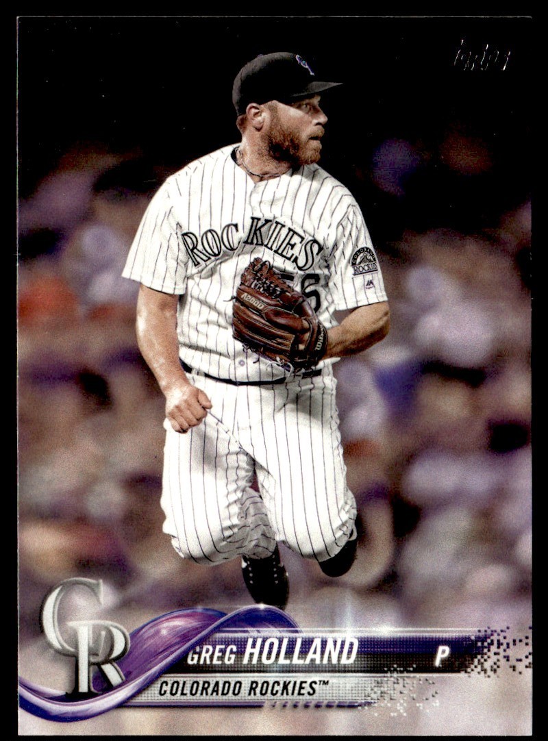 2018 Topps Greg Holland Colorado Rockies #269