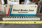 TRW Metal Brake Line POS Display Vintage Gas Oil Auto Man Cave Garage Signage