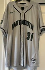 Dartmouth College Baseball Game Worn Jersey By Nike, Size XL