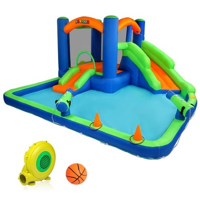 2025 Inflatable Water Slide Bounce House for Kid 3-6 for Birthday Gift
