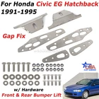 Front & Rear Bumper Lift Kit For Honda Civic EG Hatchback Gap Fix with Hardware