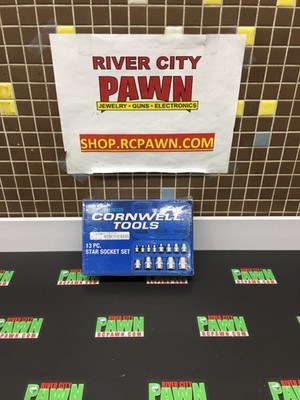 CORNWELL TOOLS CBSTXI13023S 13PC1/4'' E4,5,6,7),3/8''(E8,10,12,14,16), (R7B016714)