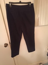 Black Slim Fit Dress Pants with Pockets