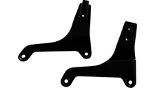 Drag Specialties 1504-0130 Sissy Bar Side Plates Black