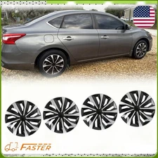Wheel Covers R17 Tire HubCaps Universal For Most Vehicles Steel Wheel Rims Cover