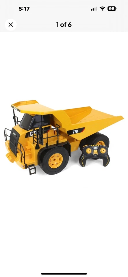 Diecast Masters 1/12 Radio Control Caterpillar 770 Mining Truck, 25601 - Image 4 of 4