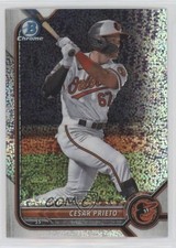 2022 Bowman Draft Chrome Sparkle Refractor Cesar Prieto #BDC-133 06qf