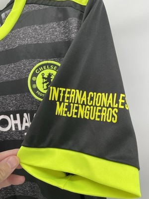 Adidas Chelsea FC Third Jersey Black/Neon Soccer Shirt Gringo