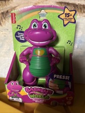 Fisher-Price Barney s World Heart Hands Barney Toy Figure with Music Lights