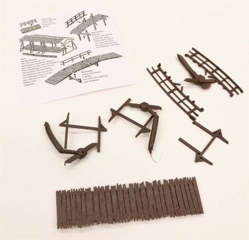 60025 Noch HO Ponte di campagna kit di montaggio scala 1:87 | Condition: Nuovo