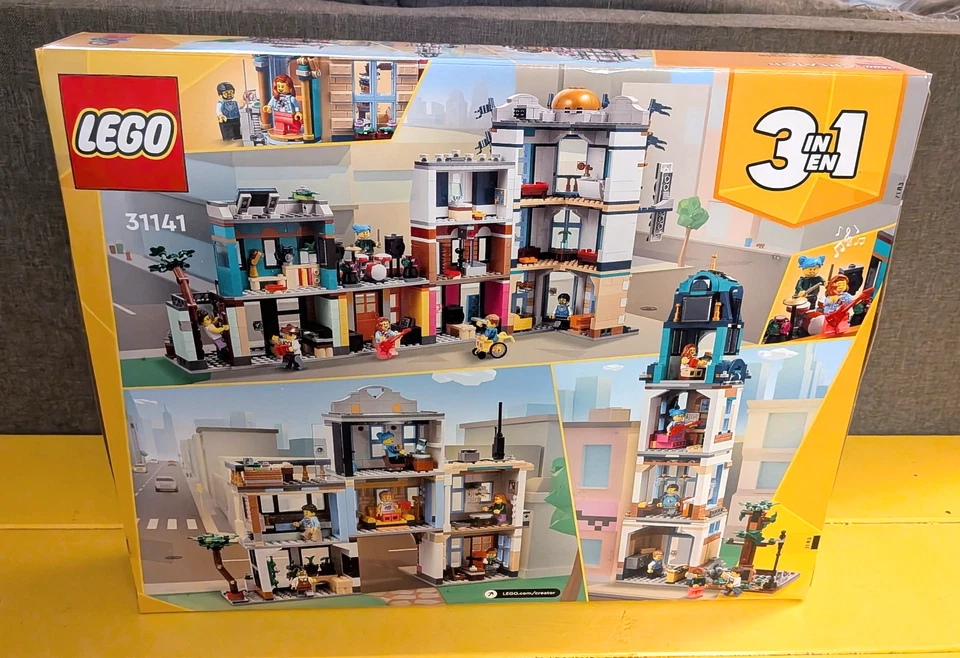LEGO Creator главная улица 3-в-1 строительный набор игрушек 31141 совершенно новый снятый с производства набор - Изображение 2 из 2