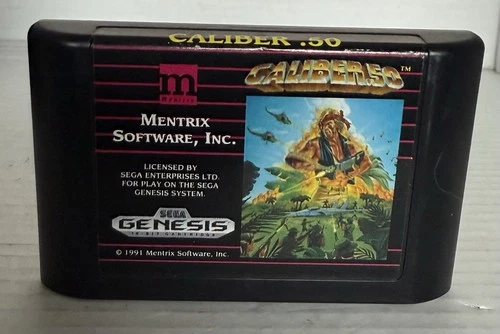 Caliber 50 (Sega Genesis, 1991) Tested