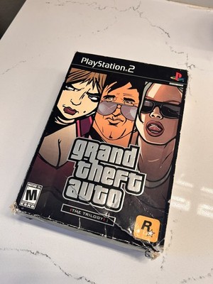Grand Theft Auto Trilogy (PlayStation 2) Complete w/ Slip, Posters, Manuals