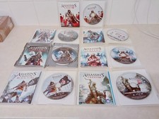 PS3 GAMES - ASSASSIN'S CREED FULL SET ALL 7 GAMES WITH MANUALS - PLAYSTATION 3