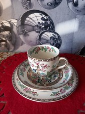 Vintage Hand-painted Benfal Tree MEDINA SHAPE Alfred Meakin England Trio Set