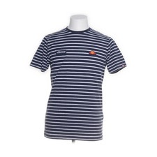 Ellesse, T-shirt, Größe: M, THERON, Blau/Weiß, Baumwolle/Polyester #m1H