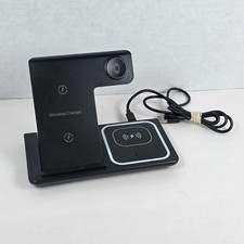 WIRELESS FOLDING 15W FAST CHARGING MAGNETIC STATION FOR iPHONE iWATCH AirPOD